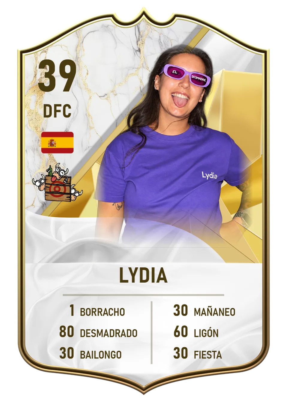 Retrato de Lydia Diaz