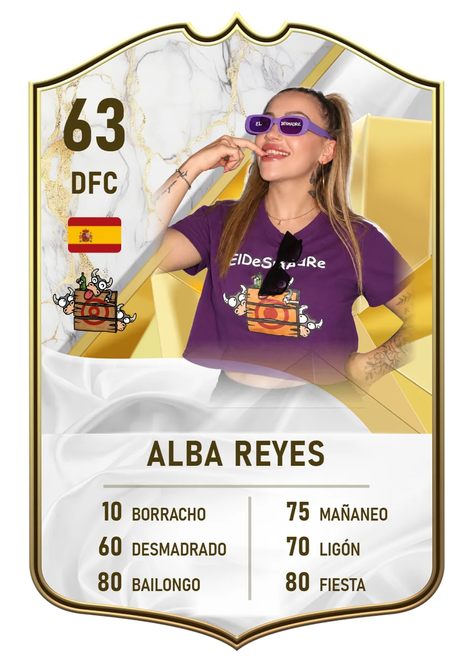 Retrato de Alba Reyes