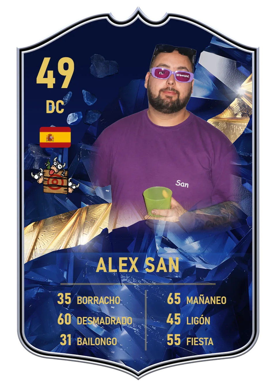 Retrato de Alex San Emeterio