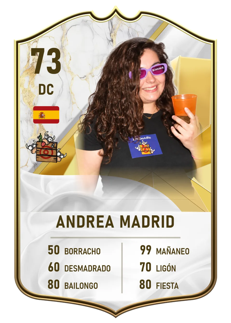 Retrato de Andrea Madrid